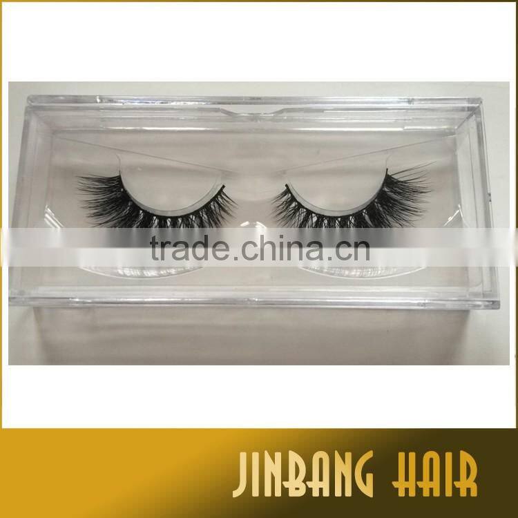 2016 New premium 3D mink eyelash extensions 100% siberian mink fur eyelash with Private label custom packaging