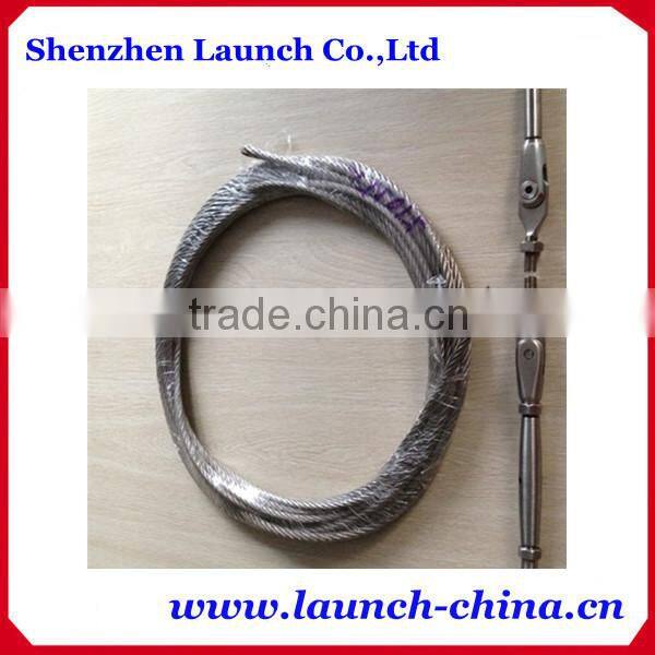 stainless steel 316 wire rope tensioner for wood handrail