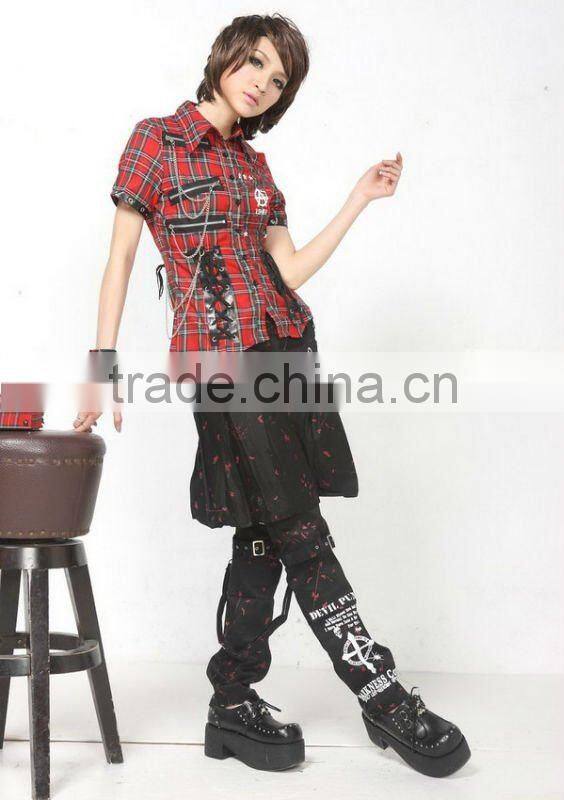 Visual Kei Gothic Dolly Cosplay KERA Lolita shirt Japan fashion 71205