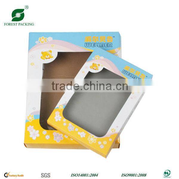 PAPER BOX WITH PVC WINDOW