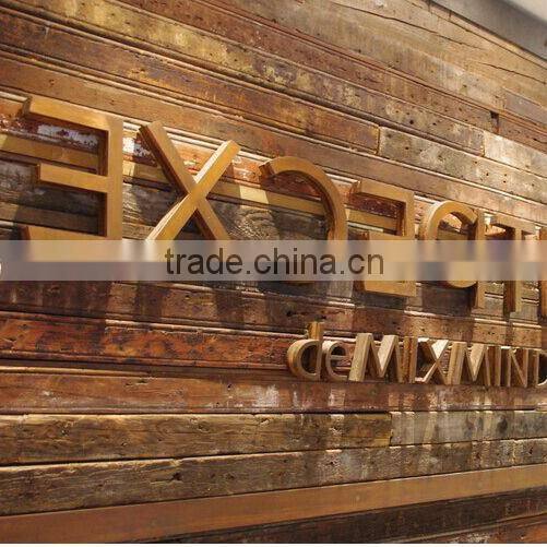 Custom LED backlit signage stainless outdoor sign board material