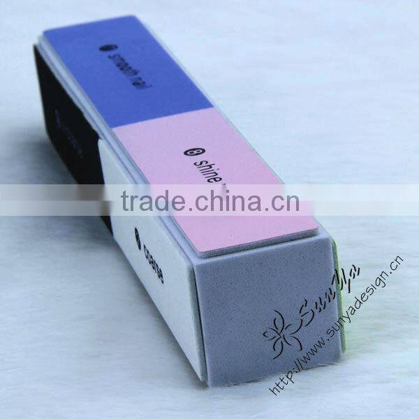 Professional 4 side 8 steps magic nail buffer