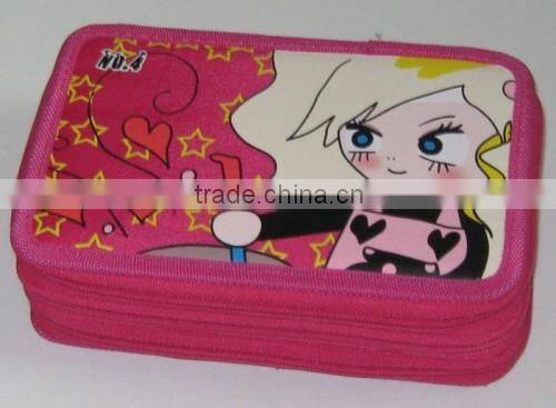 Multlayer Capacity Pencil Bags