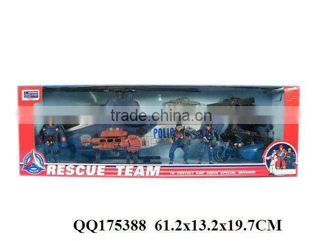 Funny police play set toy