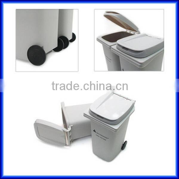 New stationey fashion mini school trash pen holder/plastic office customized trash pen holder/fancy design garbage pen holder