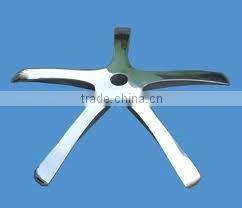 high polish aluminium part for chair in china