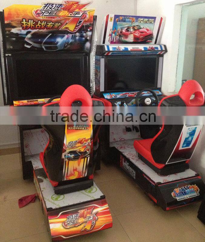 32'' LCD Coin Operated Car Racing Simulator Game Machine SPEED DRIFT
