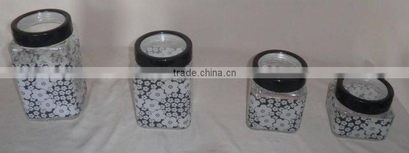 spray votive candles in holders