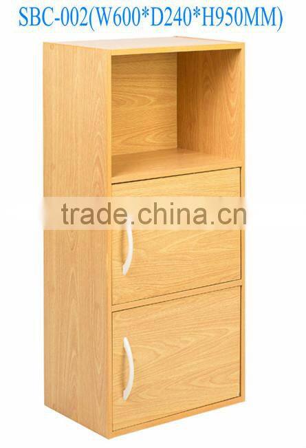 glass door book case /book cabinet