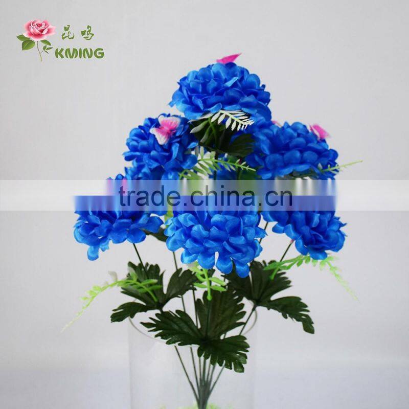 artrificial mum ball with butterfly edge curl chrysanthemum flower