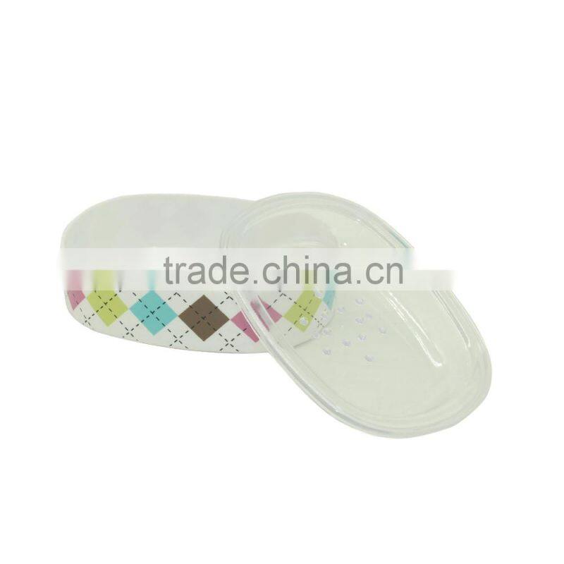 Fancy Plastic Soap Dish for Showers