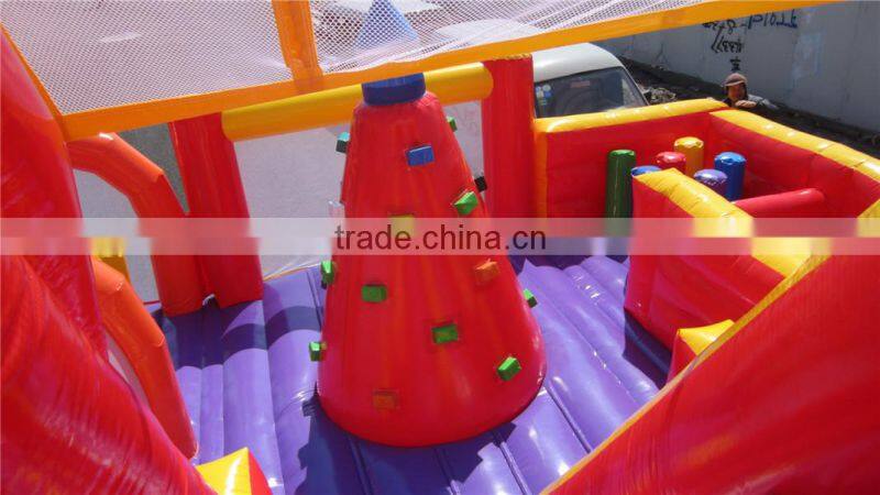 Kids Inflatable Sports Obstacle Course for Sale