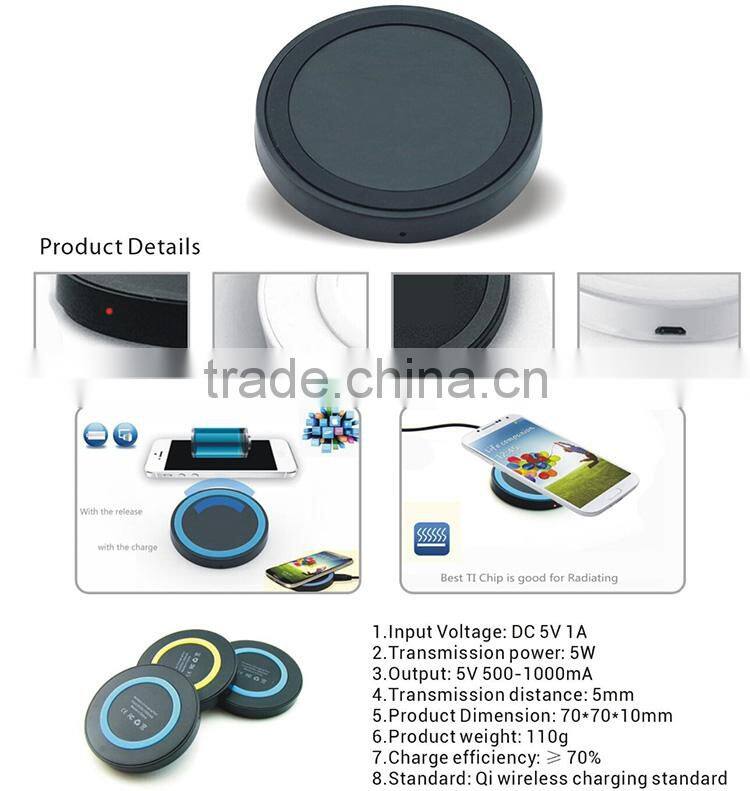 Protable Mobile Phone Wireless Charger for Android phone