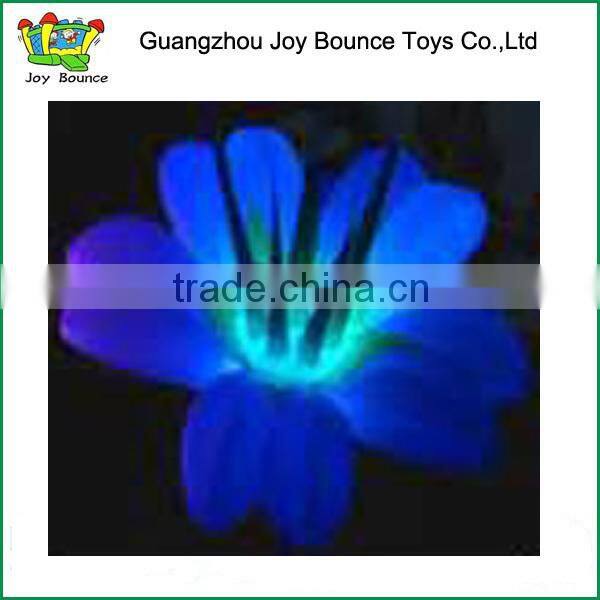 new design inflatable flower with blue led light