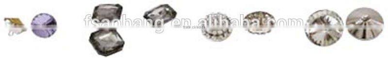 glass button for sofa bed/crystal button for sofa adornment