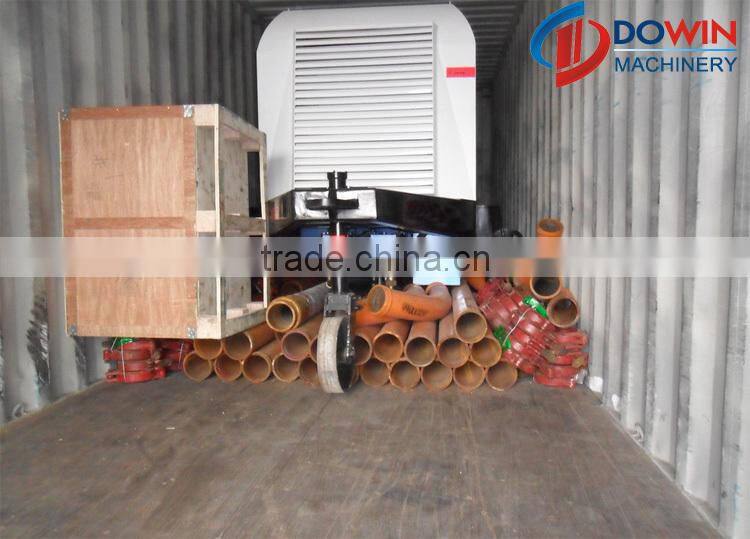 Diesel Forced Concrete Mixer Trailer Pump for Sale