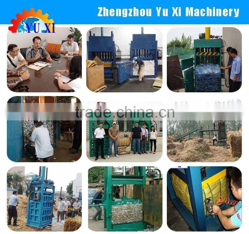 2016 professional design Waste Plastic Paper Carboard press balers/baling machine/bundling machine manufacturer