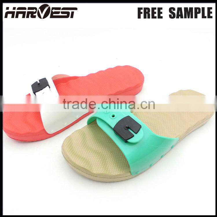 outdoor thong flat slipper , fancy down slipper for man