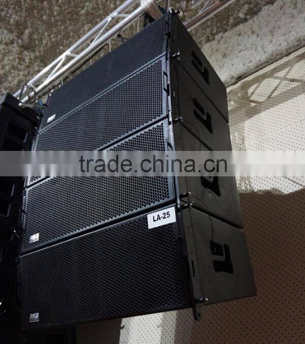 LA -25 passive dual 10'' line array speaker sound system
