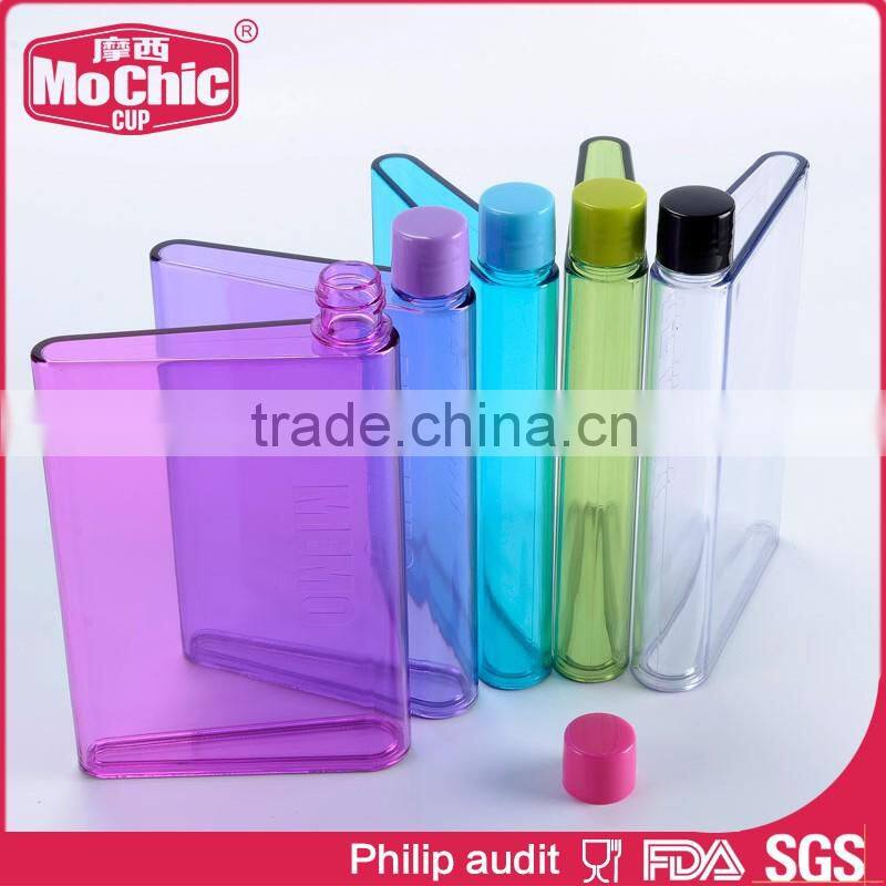 12OZ / 340ML Mochic double wall glass bottle/ outdoor glass bottle/ insulated glass tea bottle