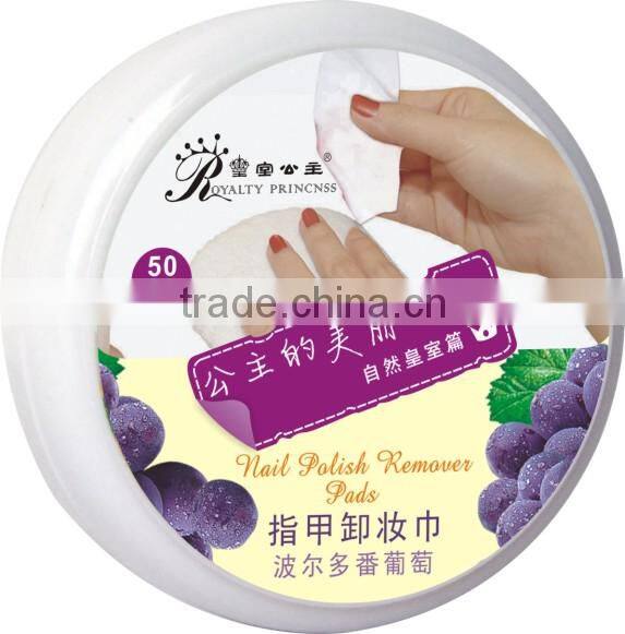 Nail Polish Remover Wipe Coming!Nail Pads are Very Popular And Have Many Flavors To Choose