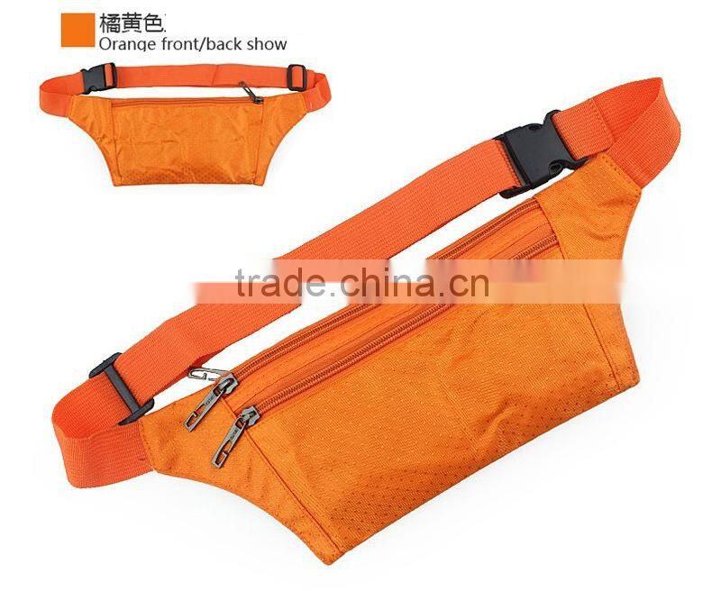 2015 Unisex Waist Belt Bag Travel Sports Pack Hiking Running Belt Pack;fany pack running waist bags flashing sport running belt