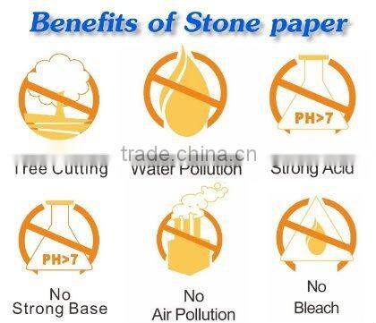 Eco-friendly Stone paper bag manufacturer