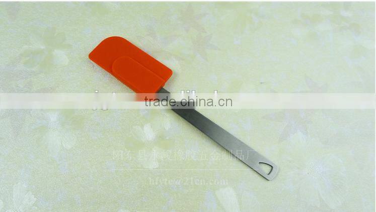 Supplies silicone spatulas with stainless steel handle kitchen bakeware tools