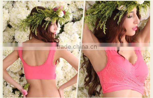 Quality stylish seamless yoga vest polyester tank tops