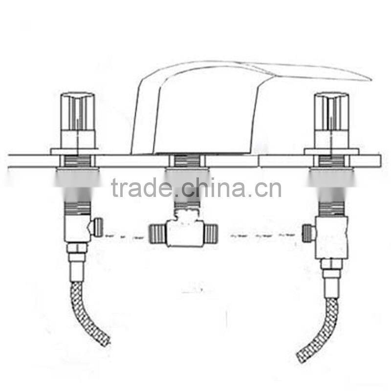 cheap bathroom faucets with led waterfall