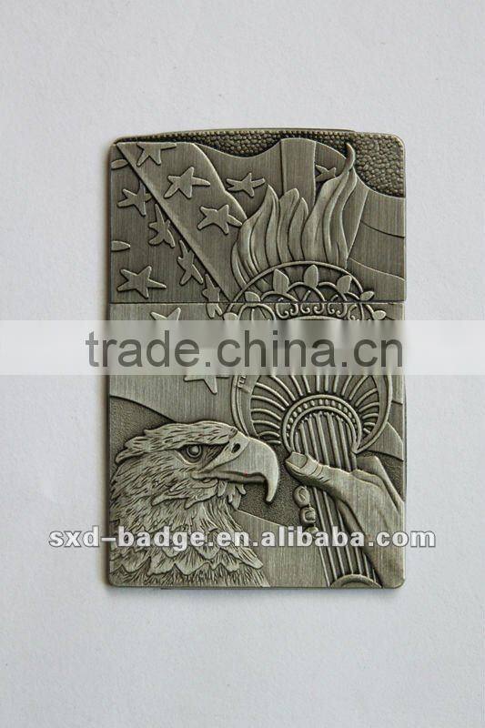 Customized VISA brass nameplate