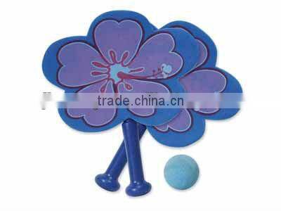 Sponge racket purple flower growing sponge toys