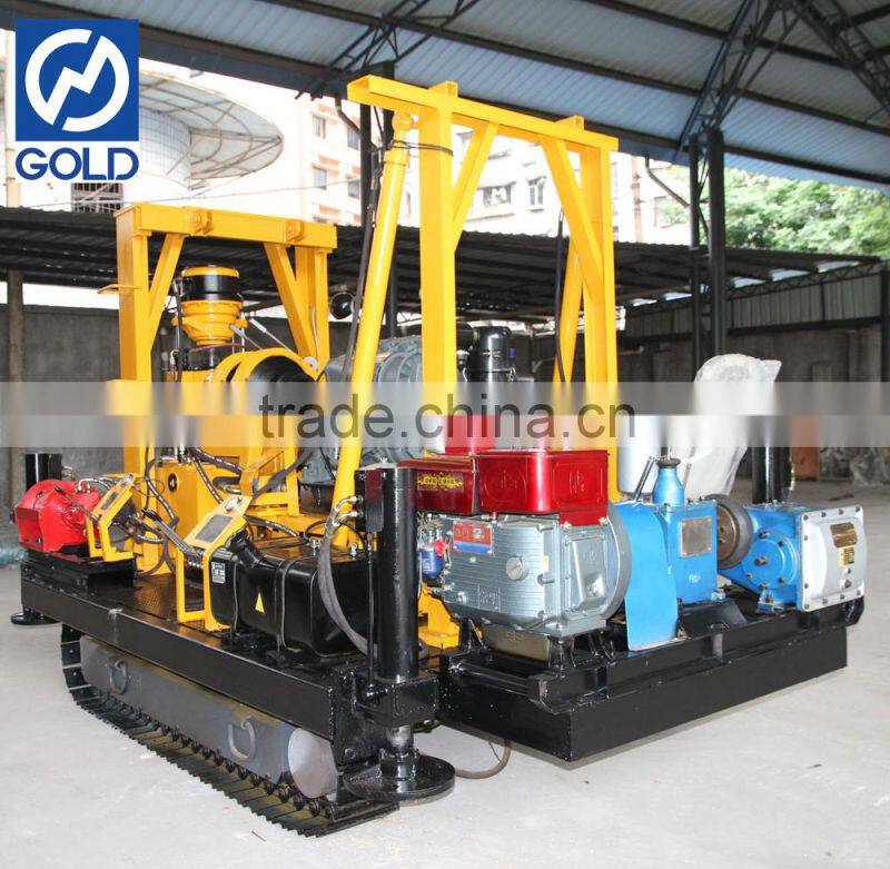 XY-2BL Efficient crawler integrated geological core drilling machine with ISO certificated