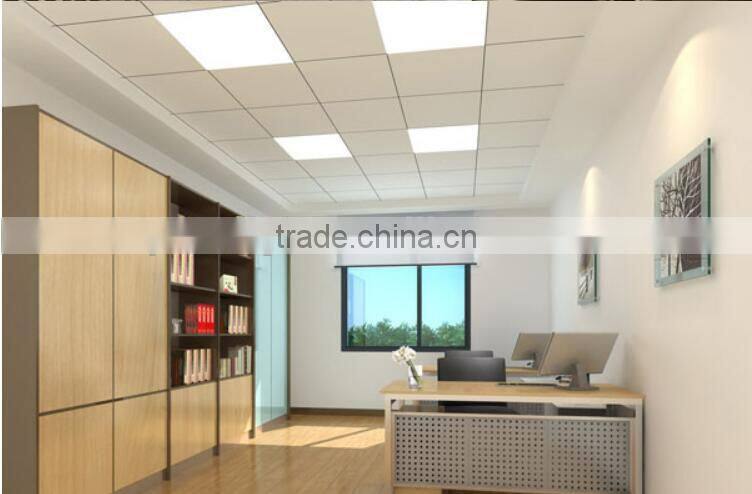 IP20 LED Flat Mounted Panel Light Square 600x600 42W Aluminum Shell Current 900mA for Schools Workshops Paking Garages