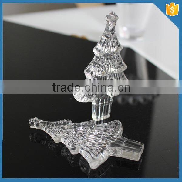 wholesale suppliers Christmas decor gift christmas tree/ clear christma glass ornament craft