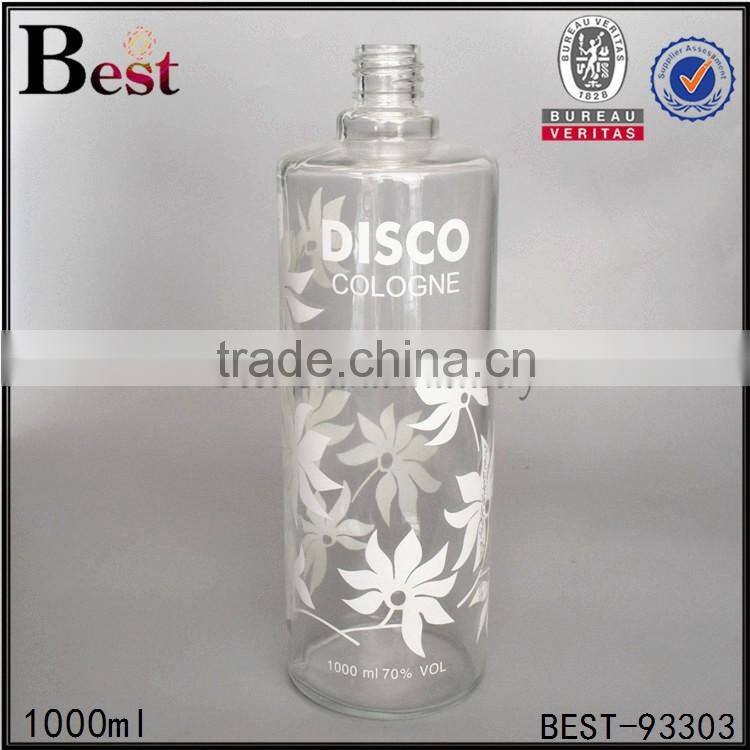 300ml tube bottle tube bottle with cork tube glass bottle