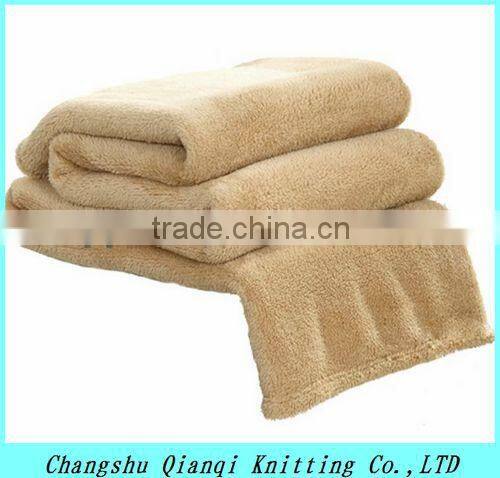 super soft coral fleece blanket