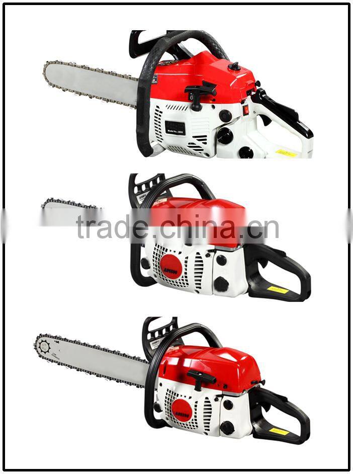 air cooling 2-stroke chain saw 61.5cc New Chain Saw with 18'/20" guide bar Metal garden cutting tool