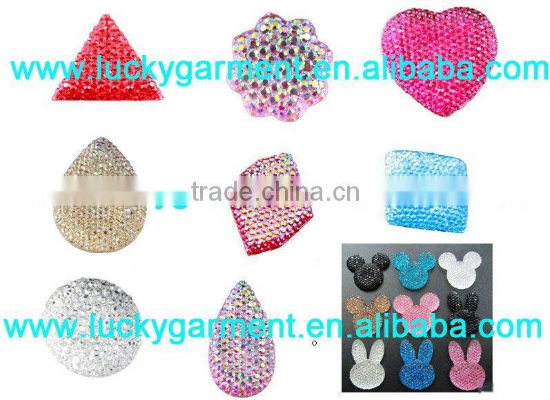 2011 new style full rhinestone resin