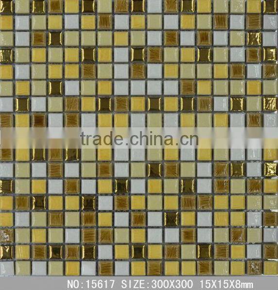 Clolorful Green Ceramic Mosaic Tile