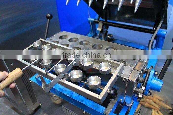 newly designed rolled sugar cone baking machine