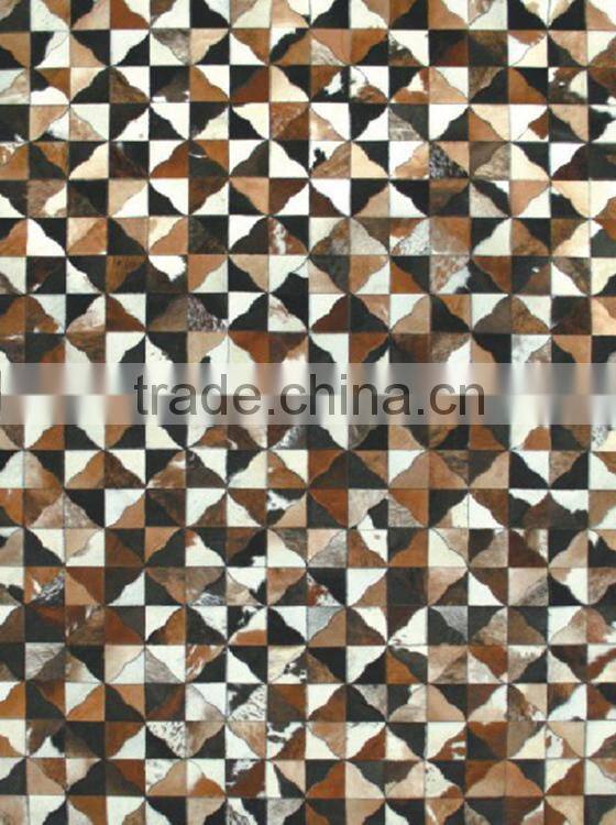 Professional cowhide rug