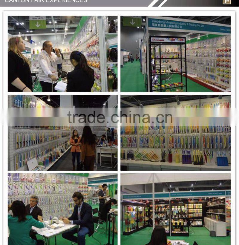 Colorful handle nylon kitchen utensil soup spoon