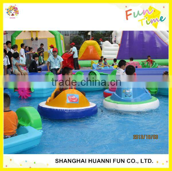 High Quality Inflatable Electric Bumper Boats swan floating boat