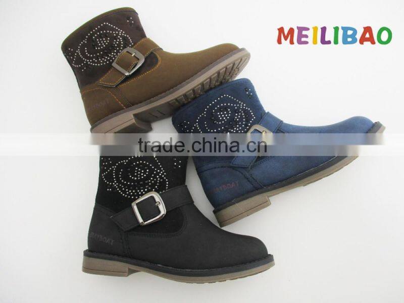 high quality charming flexible soft sole leather boots