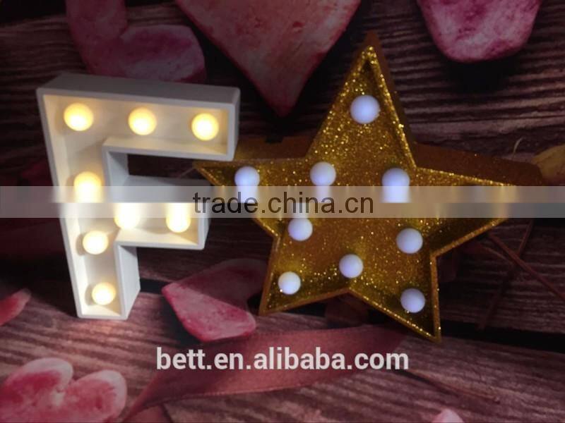 new material LED symbol shape light or marquee light for decoration