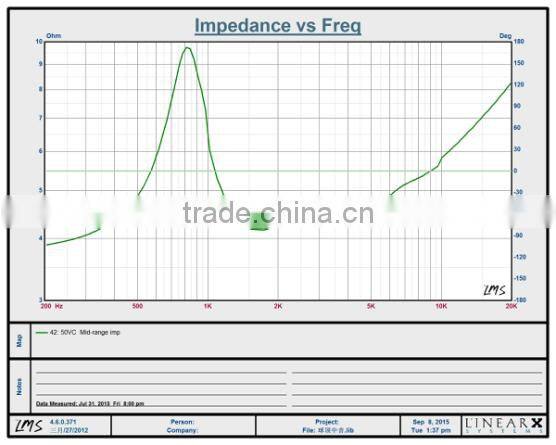 4inch vc 50mm speaker
