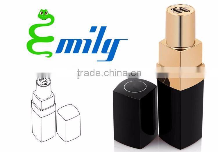 new product Fashion style Lipstick tube 2600mah power bank