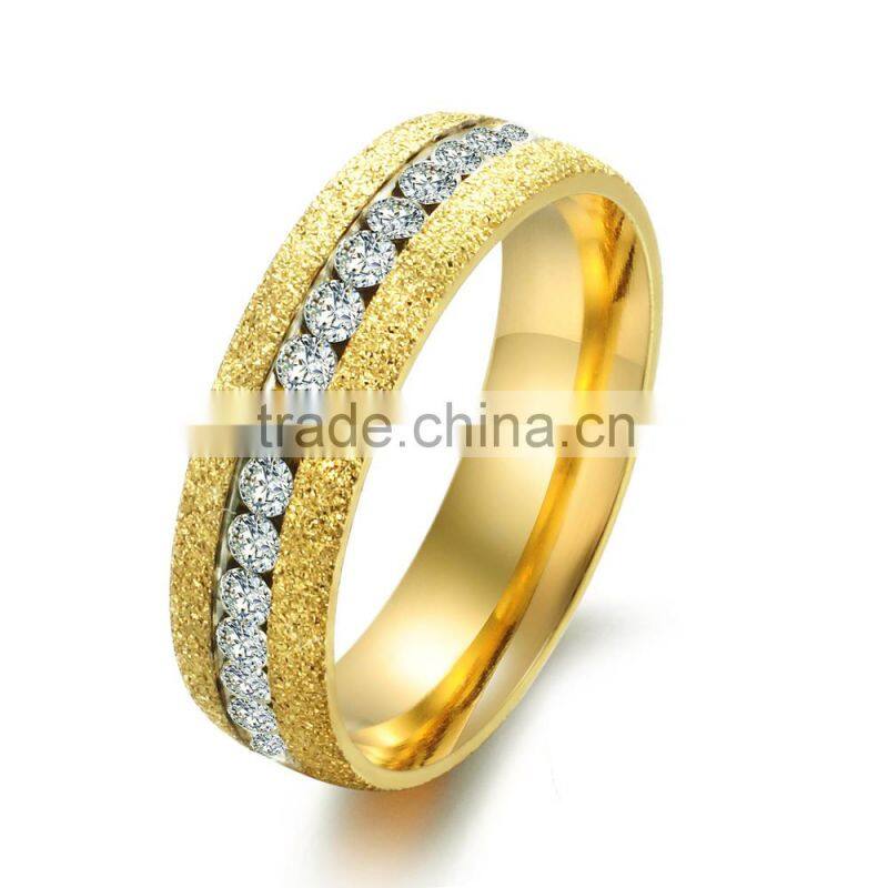 Alibaba Express Jewelry 18K Light Weight Of Gold Ring