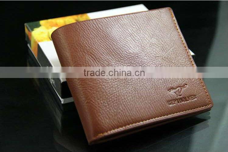 fashional men's wallet cheque holder men's wallet with Multi-function pocket